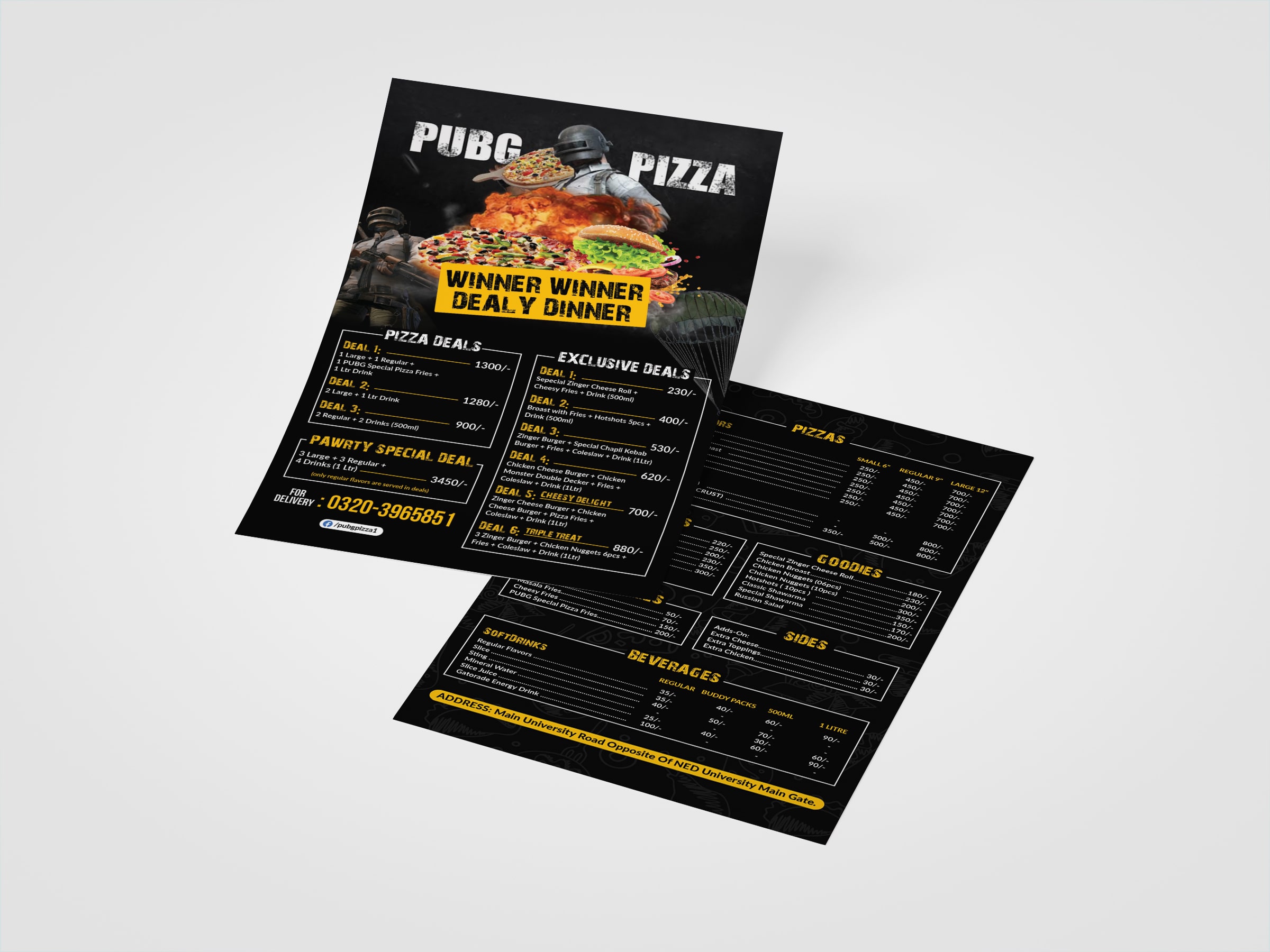 Flyer and Catalog Design Sample for Business Marketing in Riyadh