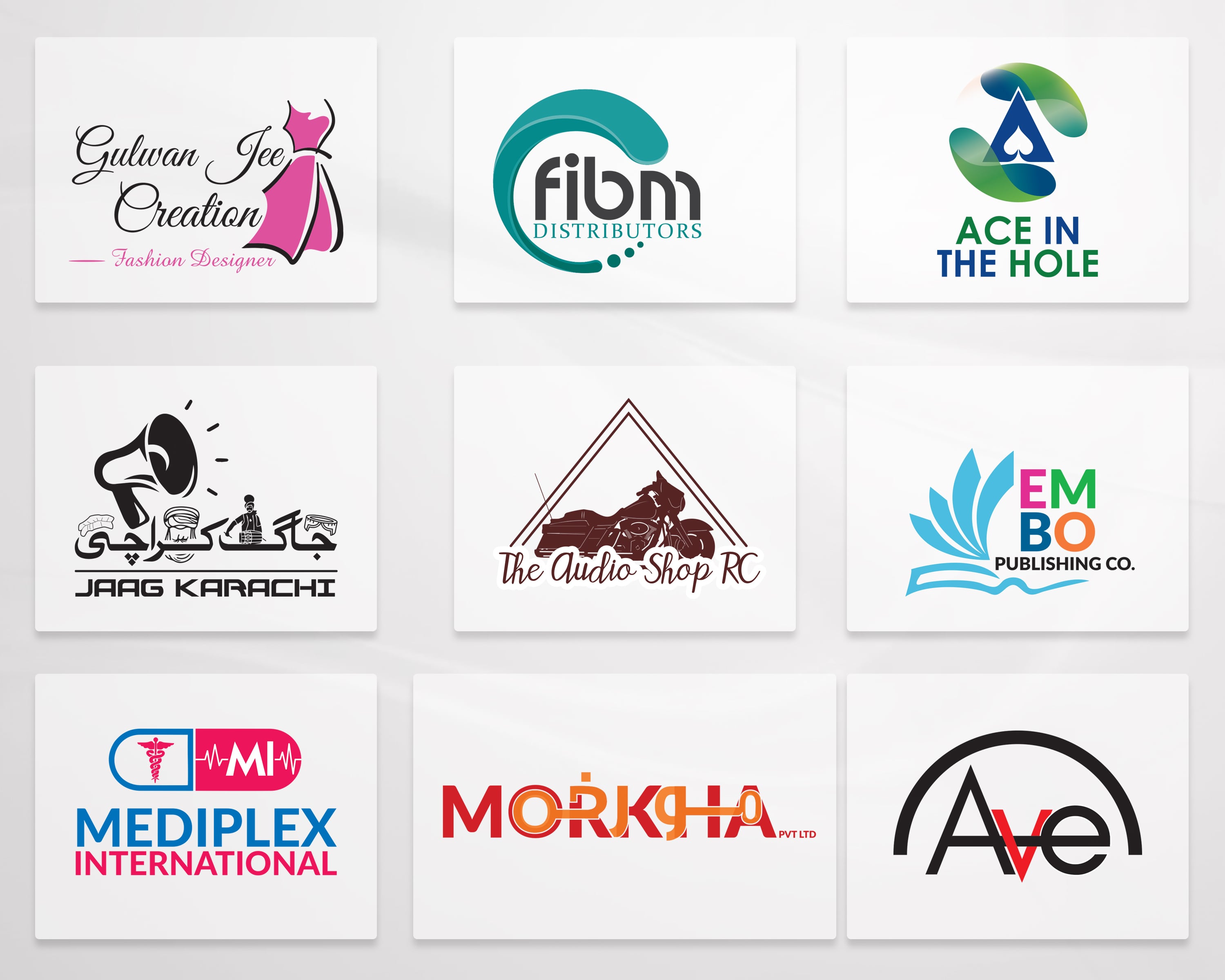 Professional brand identity logo design in Adobe Illustrator