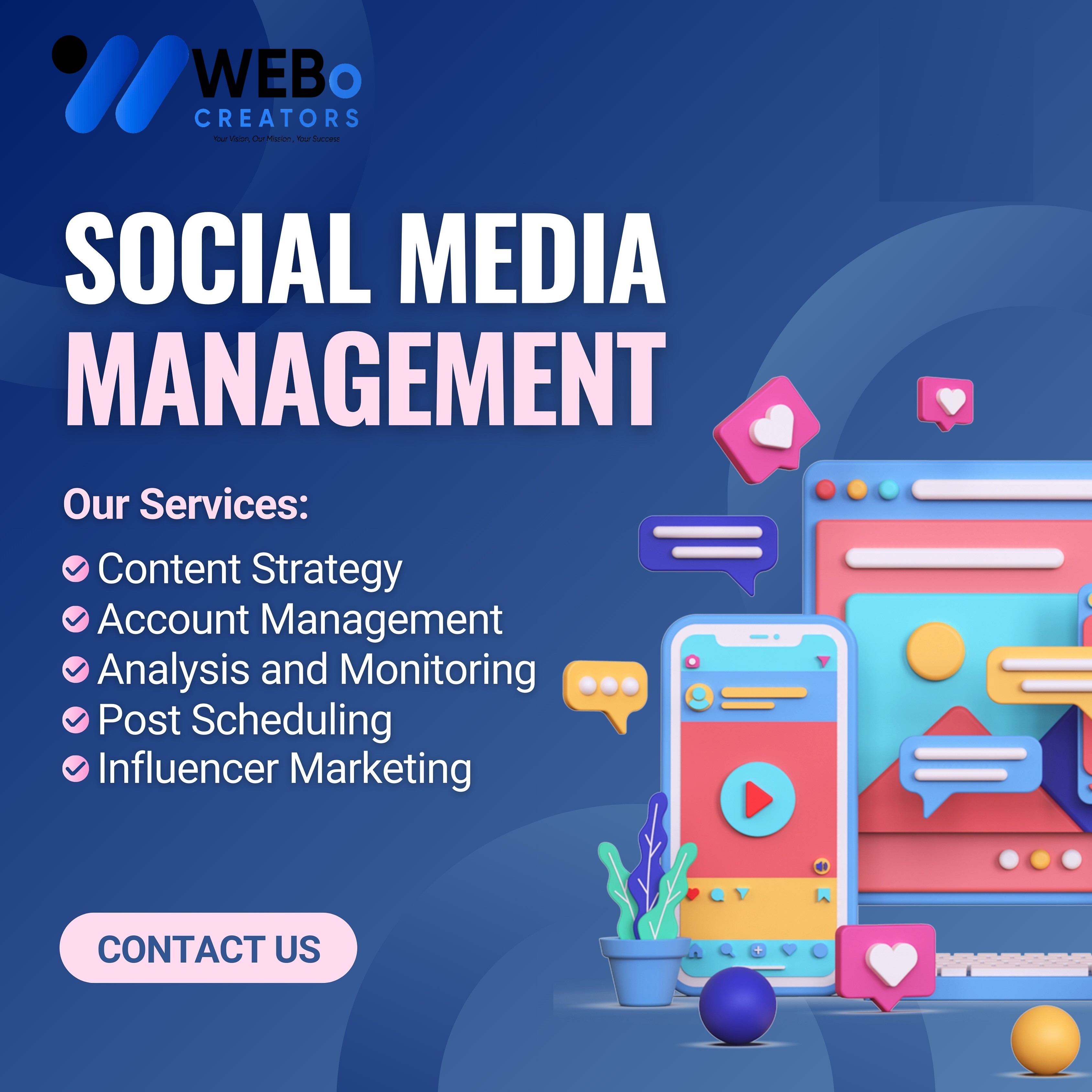 Social Media Management Services, Marketing & Optimization Company in Riyadh