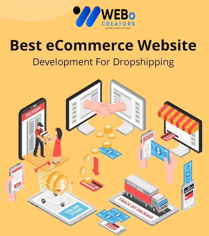 Modern Shopify dropshipping store design for online selling in Riyadh 2026