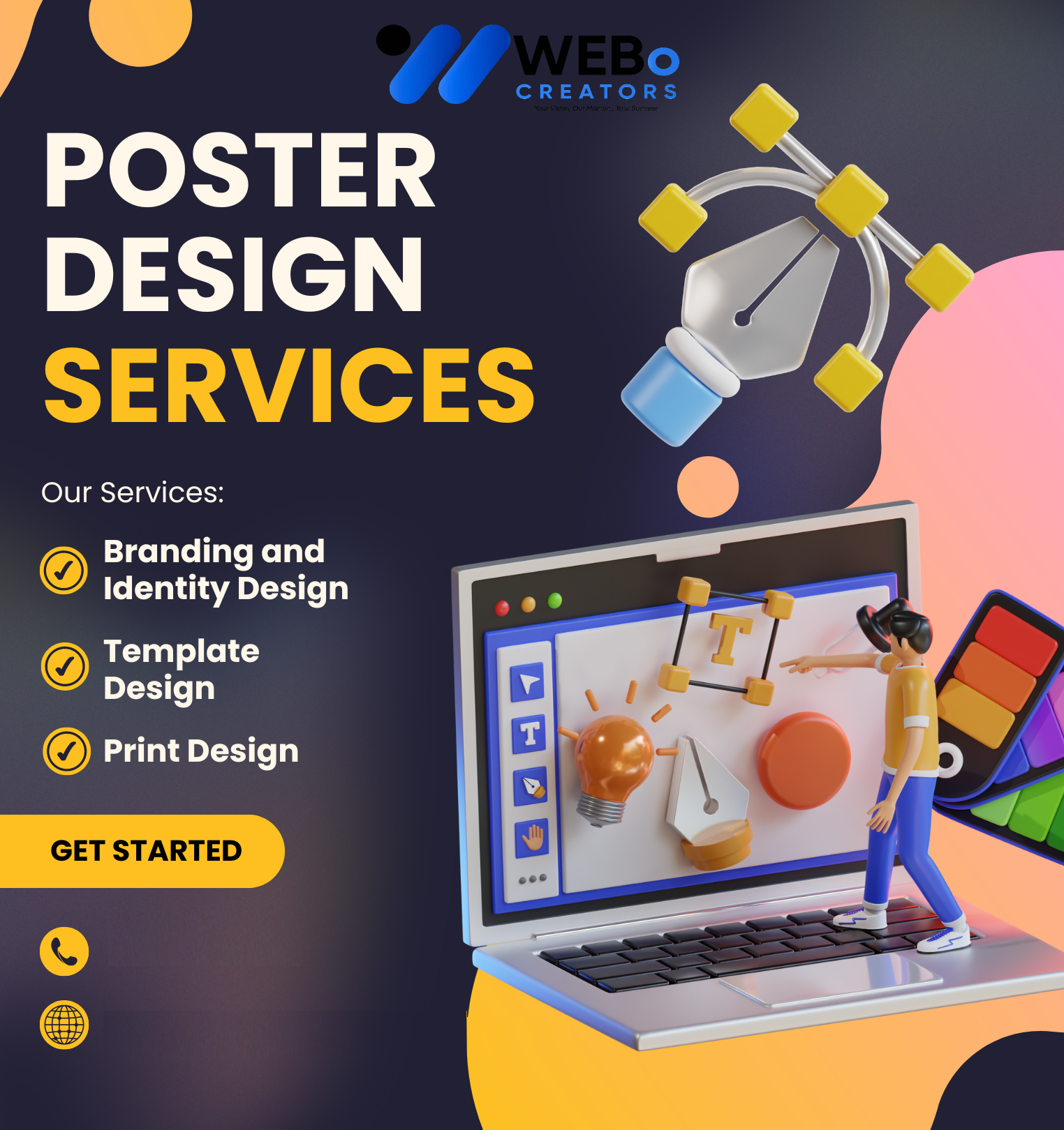 Best Print Design Services in Riyadh Flyers Brochures Posters
