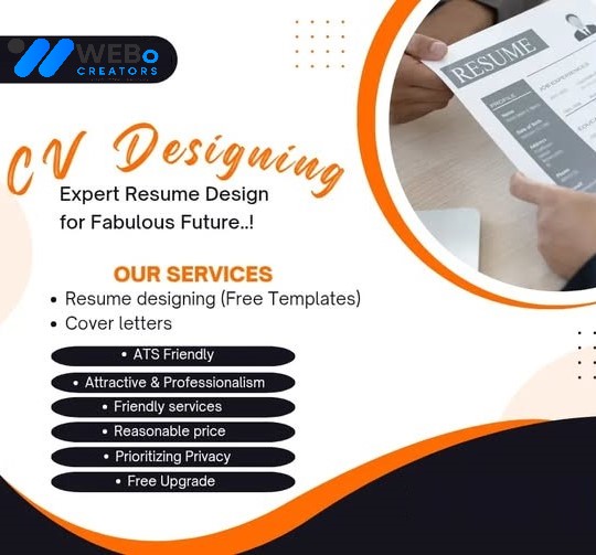 Resume and CV Design Services | Modern curriculum vitae in Riyadh