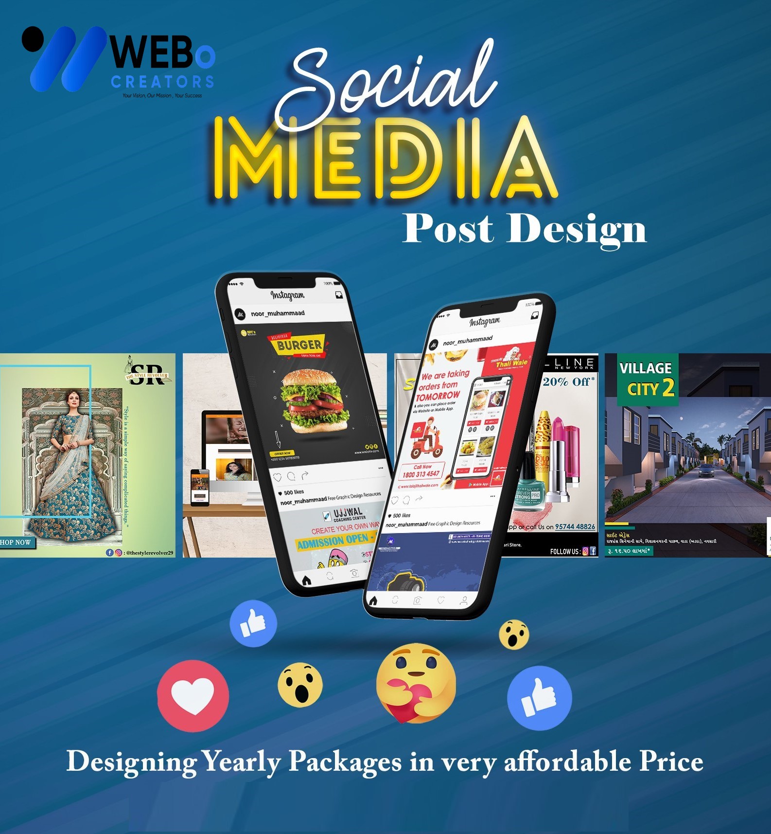 Social Media Post Design Services in Riyadh for Businesses and Brands